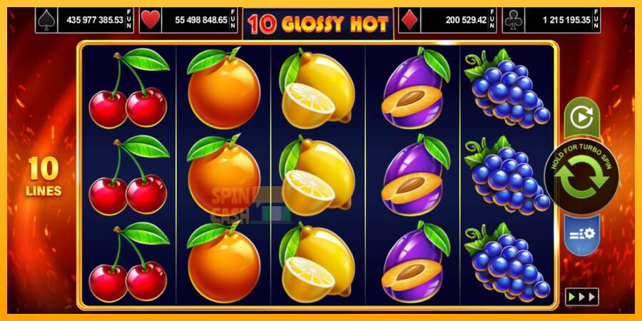 Spielautomat 10 Glossy Hot für echtes geld 1