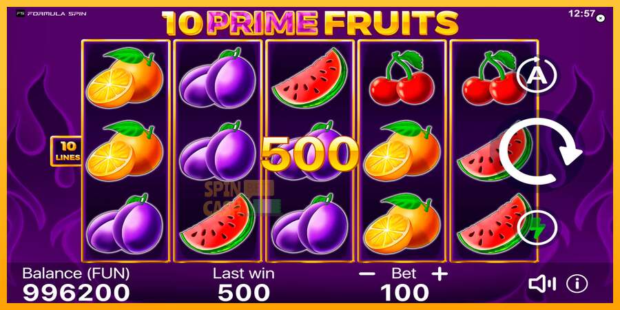 Spielautomat 10 Prime Fruits für echtes geld 4