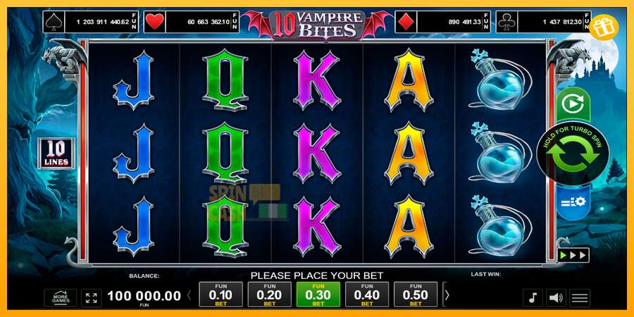 Spielautomat 10 Vampire Bites für echtes geld 1