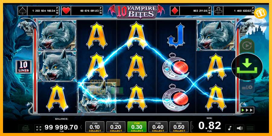 Spielautomat 10 Vampire Bites für echtes geld 5