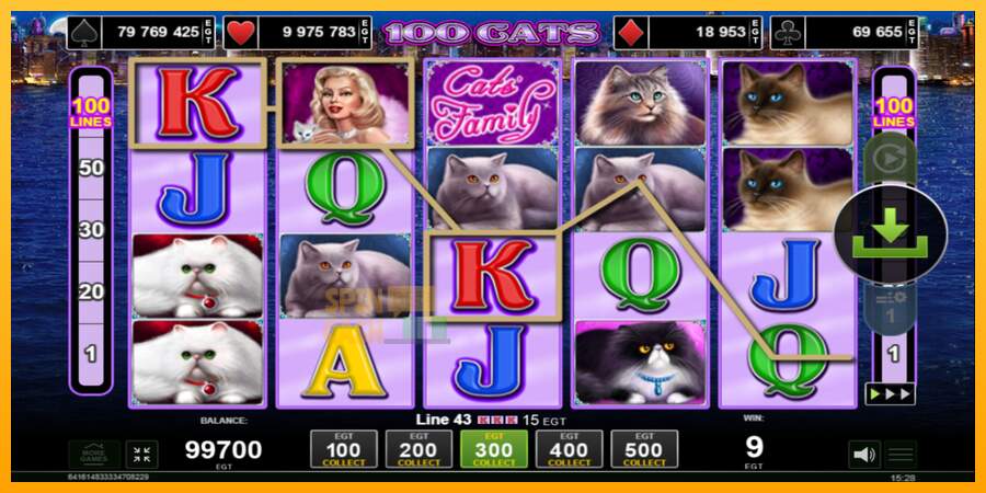 Spielautomat 100 Cats für echtes geld 2