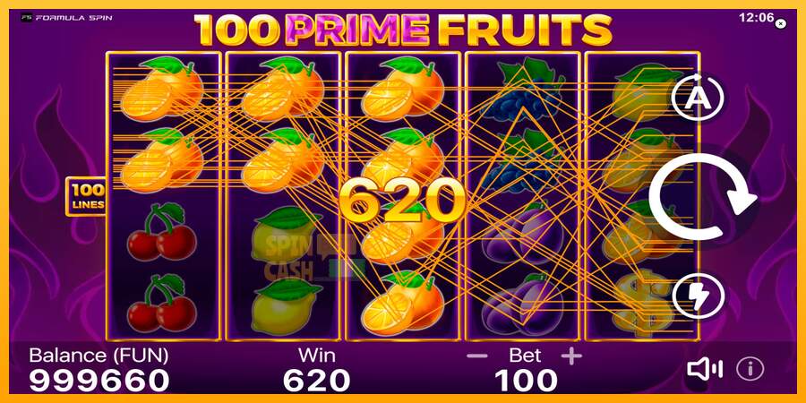 Spielautomat 100 Prime Fruits für echtes geld 4