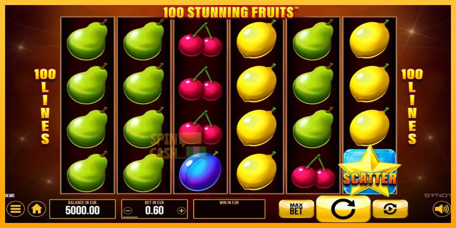 Spielautomat 100 Stunning Fruits für echtes geld 1