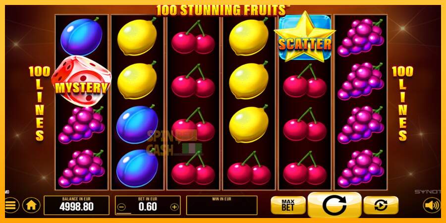 Spielautomat 100 Stunning Fruits für echtes geld 2