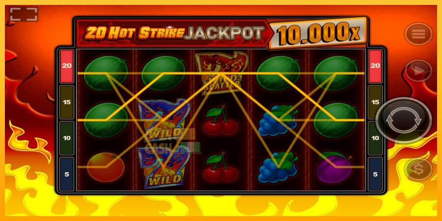 Spielautomat 20 Hot Strike Jackpot für echtes geld 3