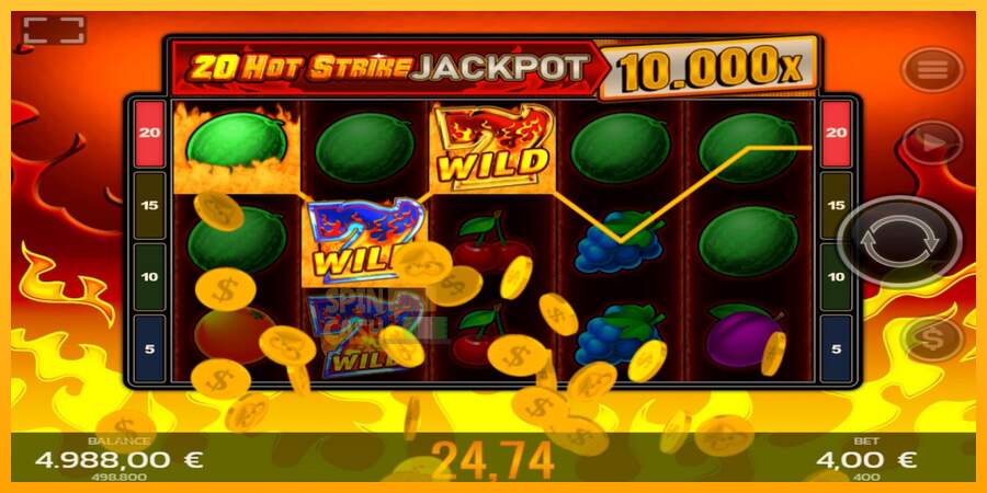 Spielautomat 20 Hot Strike Jackpot für echtes geld 4