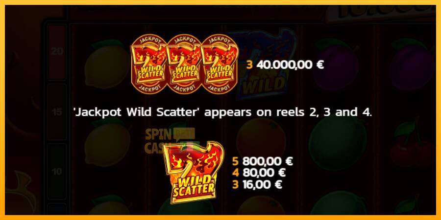 Spielautomat 20 Hot Strike Jackpot für echtes geld 5