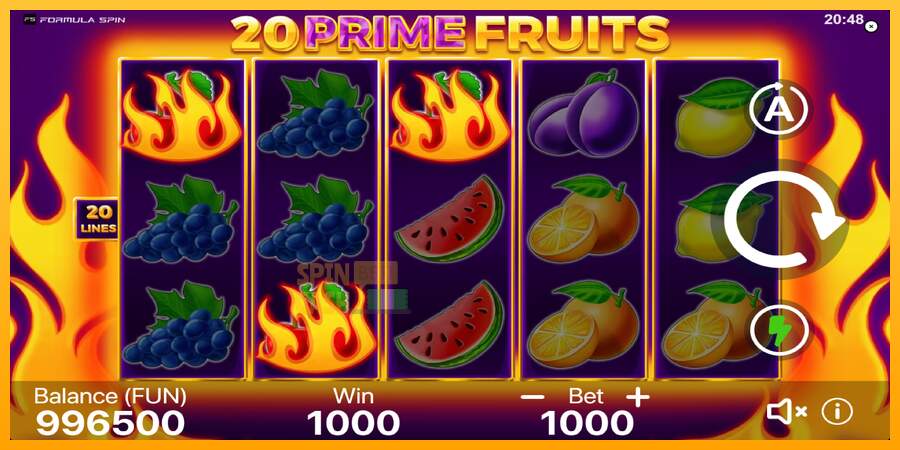 Spielautomat 20 Prime Fruits für echtes geld 3