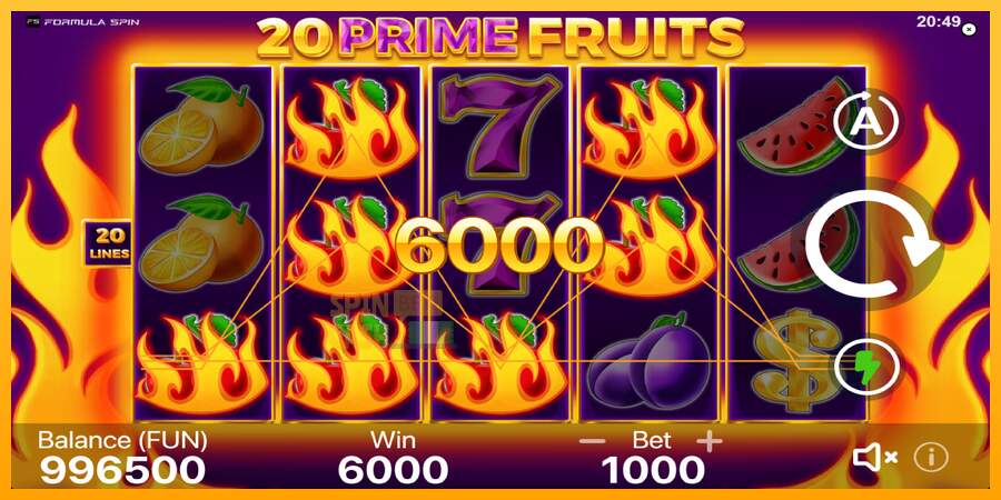 Spielautomat 20 Prime Fruits für echtes geld 4