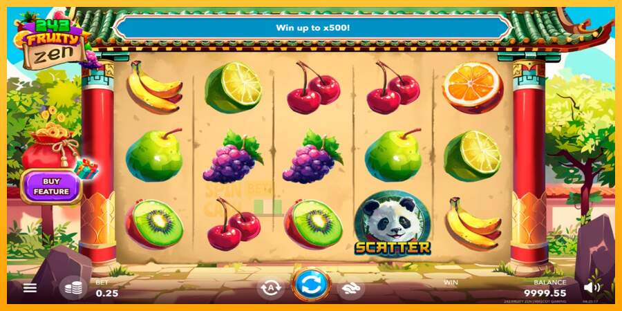 Spielautomat 243 Fruity Zen für echtes geld 1