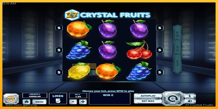 Spielautomat 27 Crystal Fruits für echtes geld 2