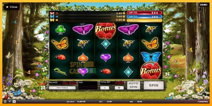 Spielautomat 3 Butterflies für echtes geld 3