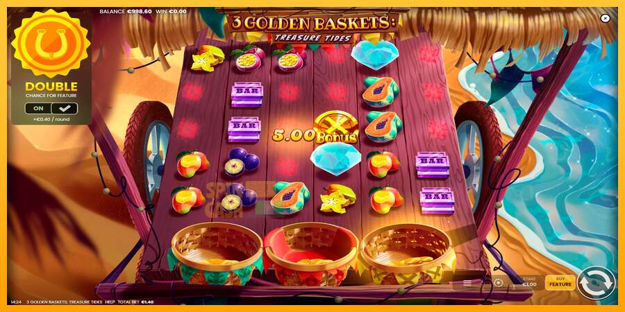 Spielautomat 3 Golden Baskets: Treasure Tides für echtes geld 2