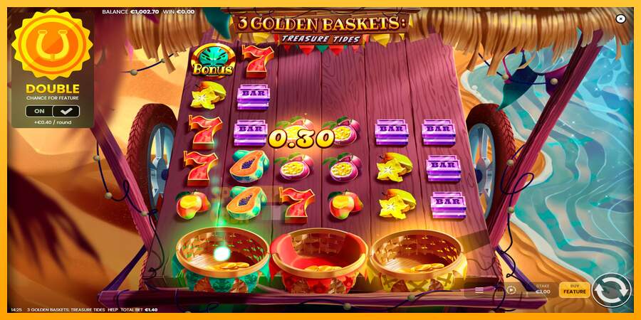 Spielautomat 3 Golden Baskets: Treasure Tides für echtes geld 3