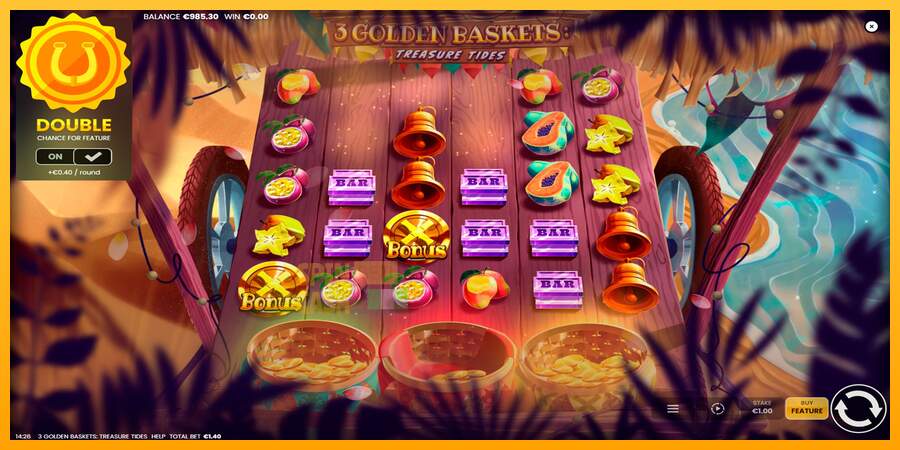 Spielautomat 3 Golden Baskets: Treasure Tides für echtes geld 4