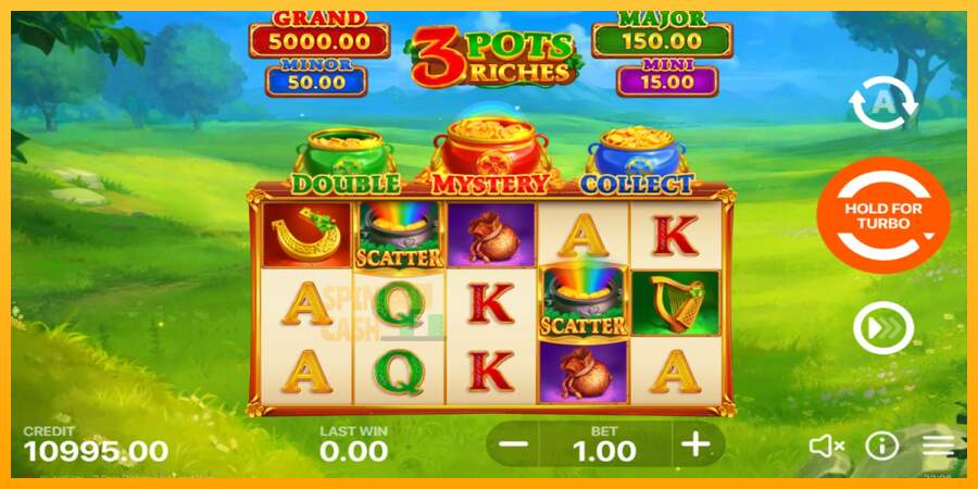 Spielautomat 3 Pots Riches: Hold and Win für echtes geld 3