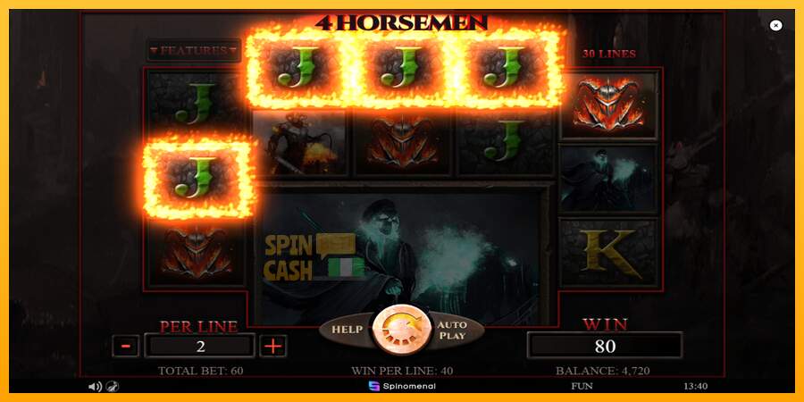 Spielautomat 4 Horsemen für echtes geld 4