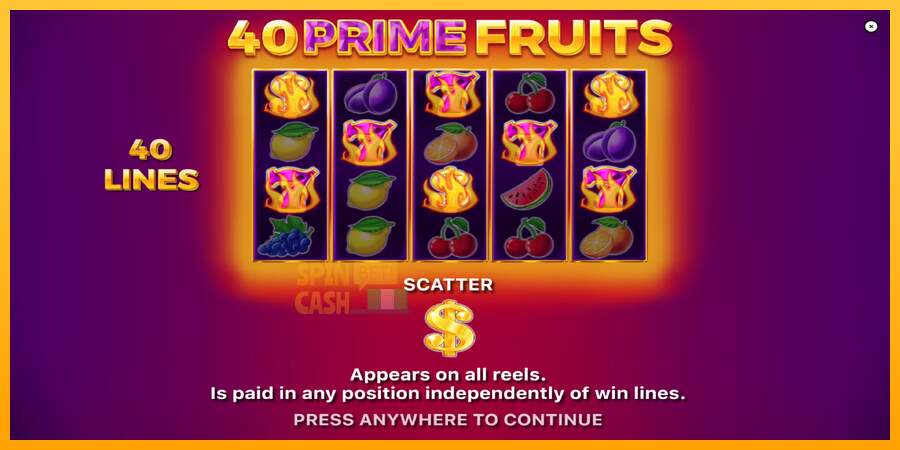 Spielautomat 40 Prime Fruits für echtes geld 1