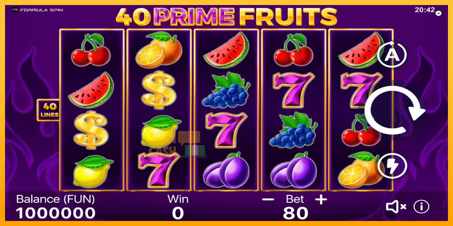 Spielautomat 40 Prime Fruits für echtes geld 2