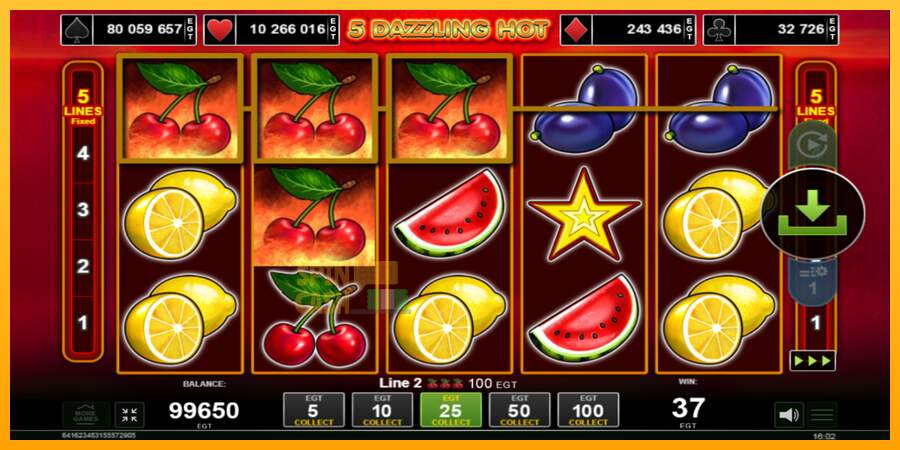 Spielautomat 5 Dazzling Hot für echtes geld 2