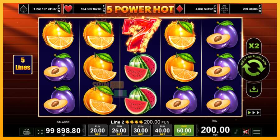 Spielautomat 5 Power Hot für echtes geld 5