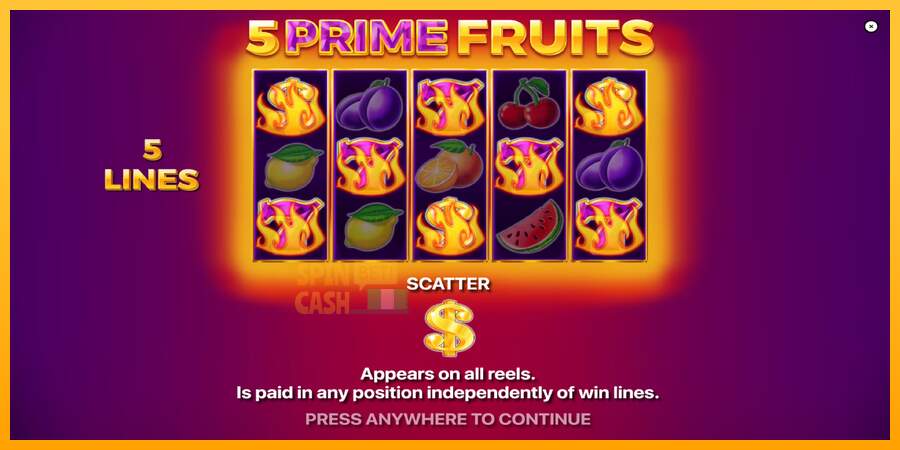 Spielautomat 5 Prime Fruits für echtes geld 1