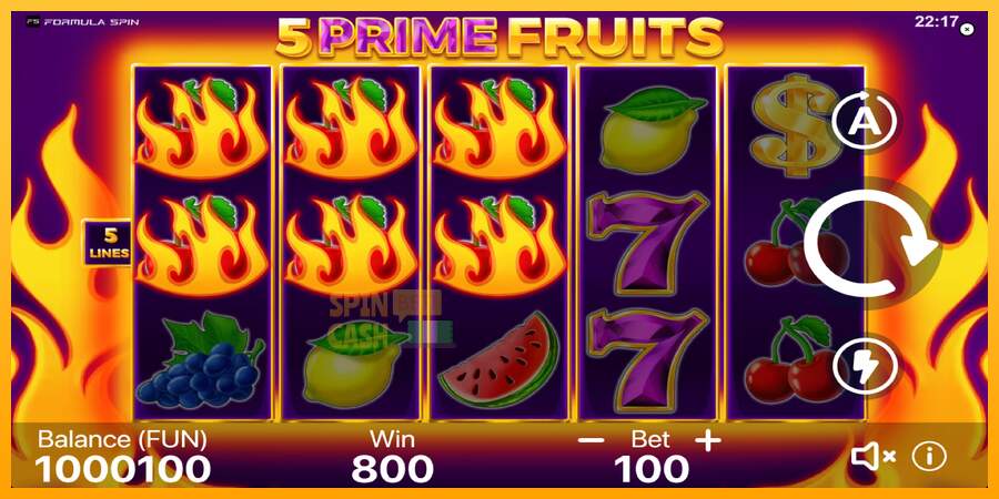 Spielautomat 5 Prime Fruits für echtes geld 4