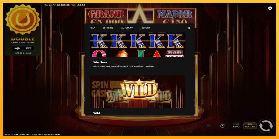 Spielautomat 5 Star Coins: Hold & Win für echtes geld 6