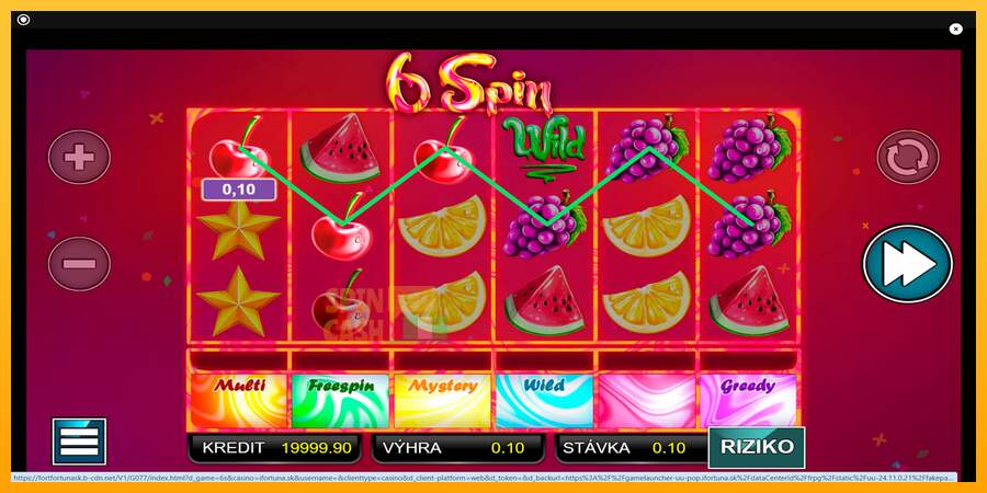 Spielautomat 6 Spin für echtes geld 2