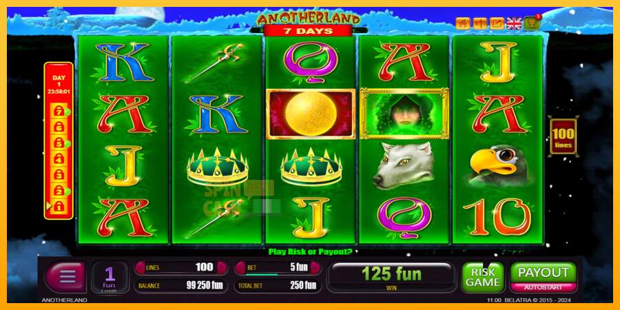 Spielautomat 7 Days Anotherland für echtes geld 3