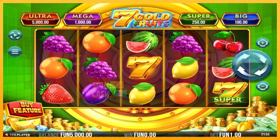 Spielautomat 7 Gold Fruits für echtes geld 2