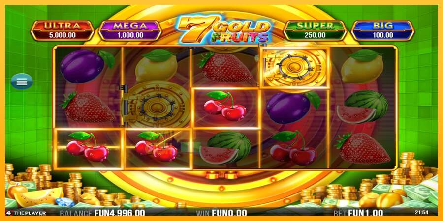 Spielautomat 7 Gold Fruits für echtes geld 3