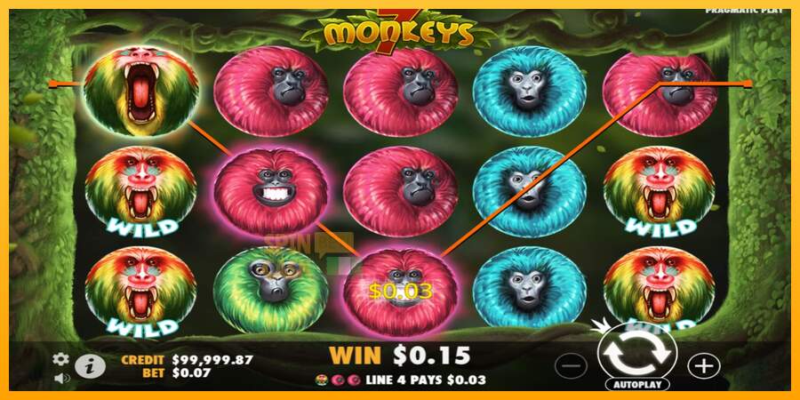 Spielautomat 7 monkeys für echtes geld 3