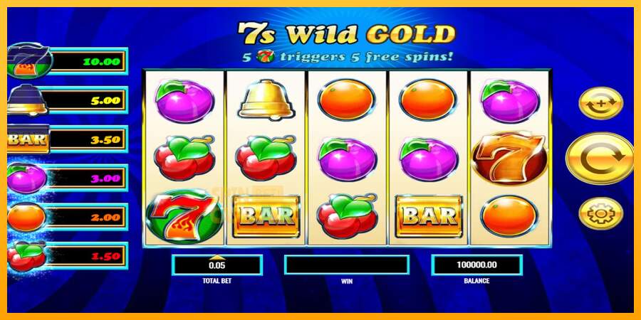 Spielautomat 7s Wild Gold für echtes geld 1