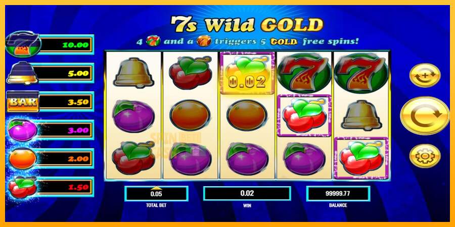 Spielautomat 7s Wild Gold für echtes geld 3