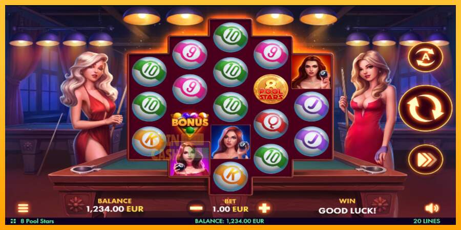 Spielautomat 8 Pool Stars für echtes geld 2