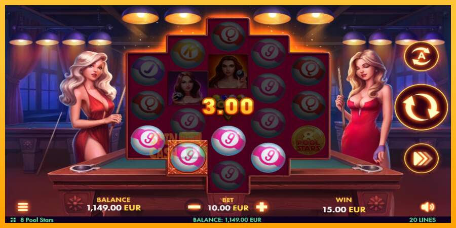 Spielautomat 8 Pool Stars für echtes geld 3