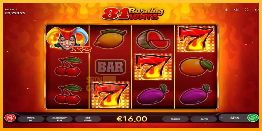 Spielautomat 81 Burning Ways für echtes geld 4