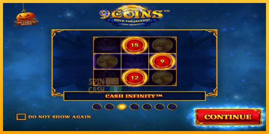 Spielautomat 9 Coins Grand Diamond Edition Halloween Jackpots für echtes geld 1