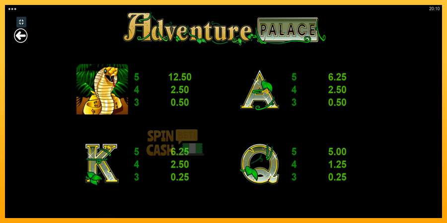 Spielautomat Adventure Palace für echtes geld 8