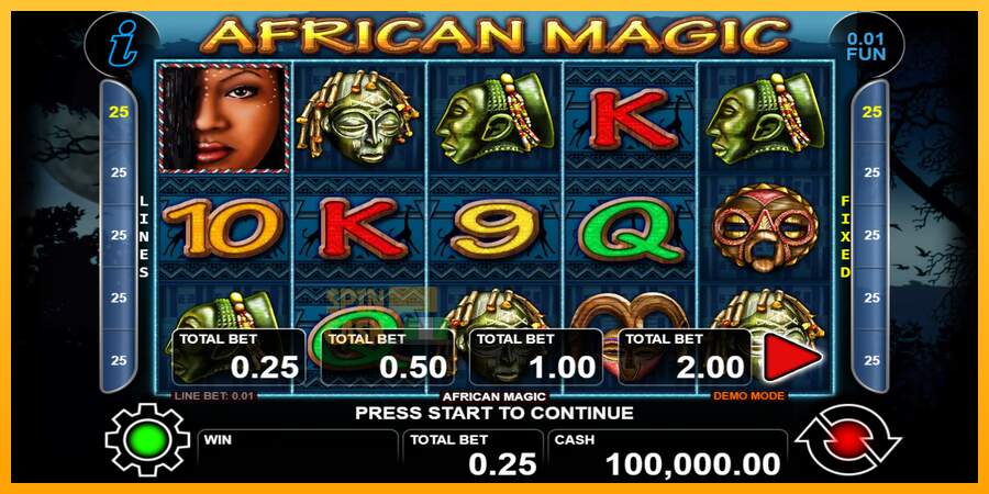 Spielautomat African Magic für echtes geld 1