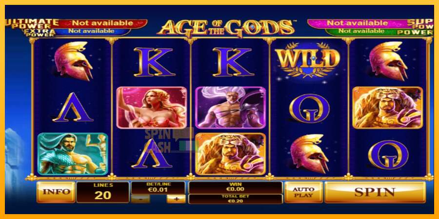 Spielautomat Age Of The Gods für echtes geld 1