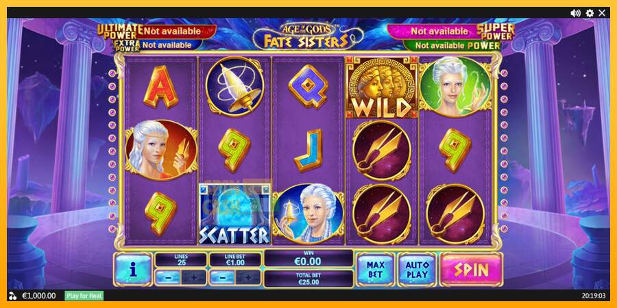 Spielautomat Age of the Gods Fate Sisters für echtes geld 1