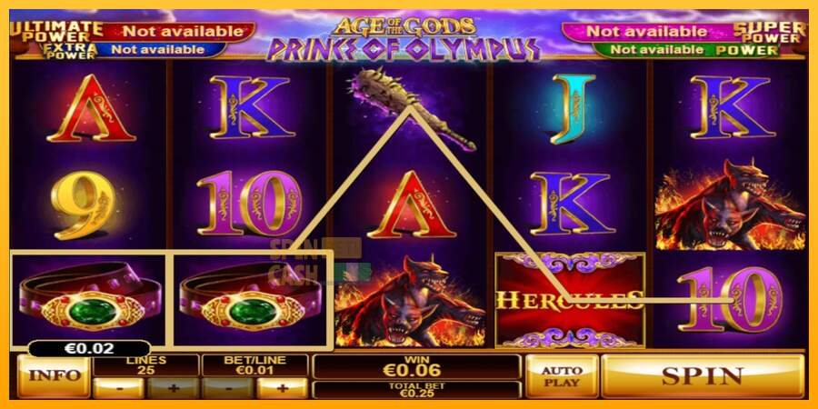 Spielautomat Age of the Gods Prince of Olympus für echtes geld 2