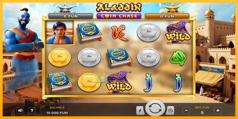 Spielautomat Aladdin Coin Chase für echtes geld 1