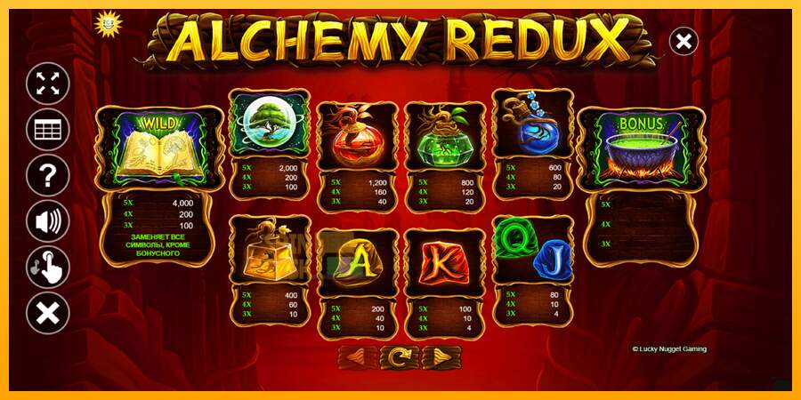 Spielautomat Alchemy Redux für echtes geld 6