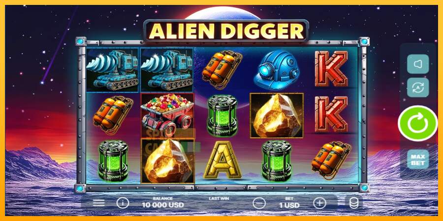 Spielautomat Alien Digger für echtes geld 1