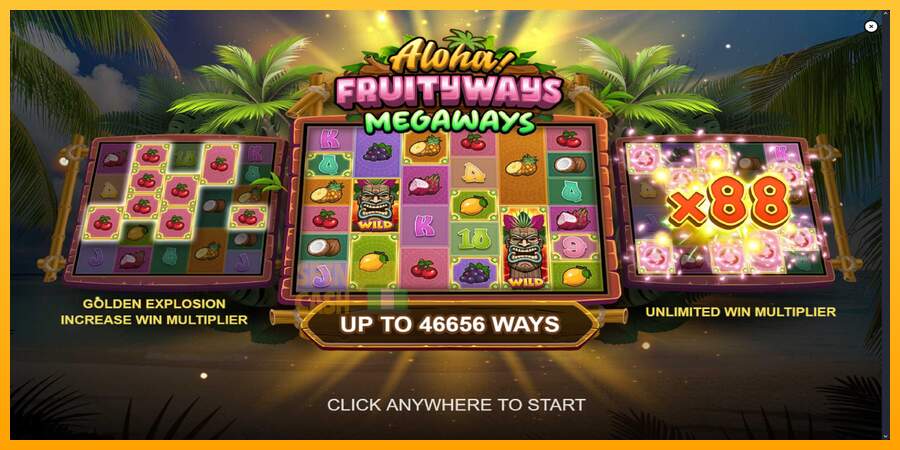 Spielautomat Aloha! Fruityways für echtes geld 1