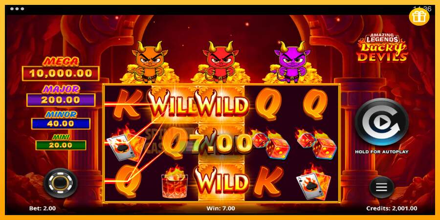 Spielautomat Amazing Legends Lucky Devils für echtes geld 3