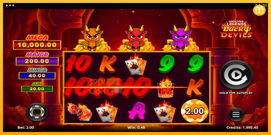 Spielautomat Amazing Legends Lucky Devils für echtes geld 4